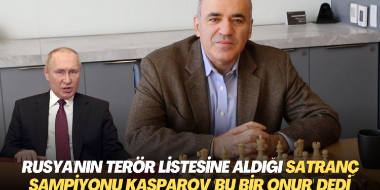 Rusya’nın terör listesine aldığı Satranç şampiyonu Kasparov ‘Bu bir onur’ dedi