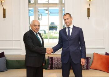 TFF Başkanı Büyükekşi ve Ceferin bir araya geldi