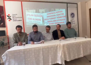 TMMOB'dan işçilerin atılmasına tepki: 'Sendikal faaliyetler nedeniyle işçi çıkarmak suçtur'