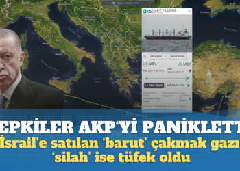 Tepkiler AKP‘yi panikletti: İsrail’e satılan ‘barut’ çakmak gazı, ‘silah’ ise tüfek oldu