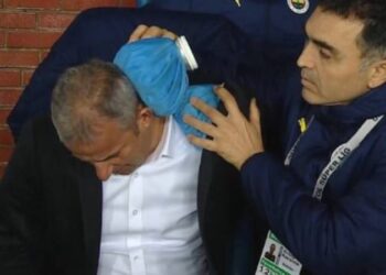 Trabzon'da İsmail Kartal'a yabancı cisim isabet etti