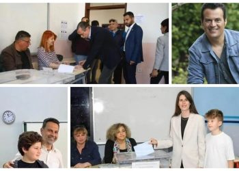 Ünlü adaylar sandık başına gitti