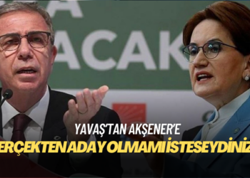 Yavaş’tan Akşener’e: Gerçekten Cumhurbaşkanı adayı olmamı istediyseniz ‘gel aday ol’ demek yerine Masa’da önerebilirdiniz