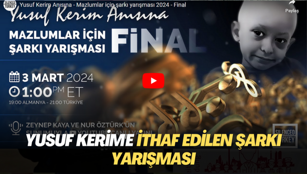 Yusuf Kerim’e ithaf edilen Şarkı Yarışması