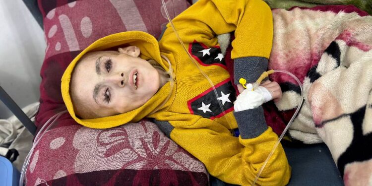 DSÖ’den ‘Filistinli çocuklar açlıktan ölüyor’ uyarısı