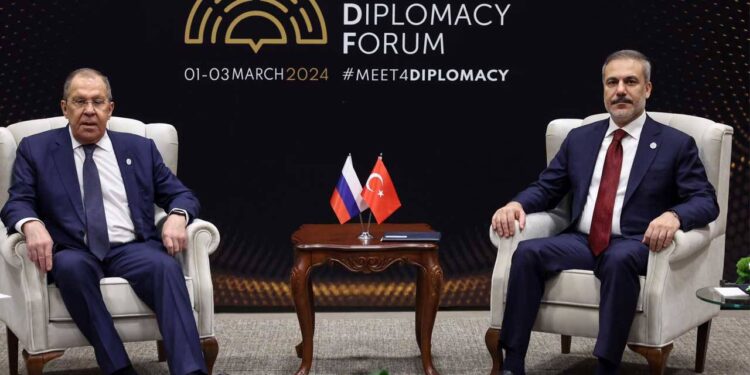 Dışişleri Bakanı Hakan Fidan, Sergey Lavrov ile görüştü