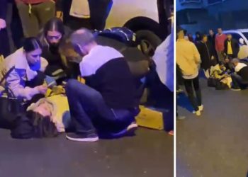 Sokakta yürüyen kadına silahlı saldırı! Durumu ağır