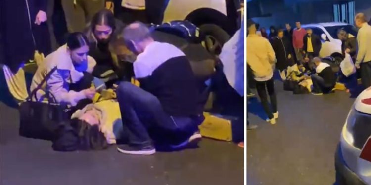 Sokakta yürüyen kadına silahlı saldırı! Durumu ağır