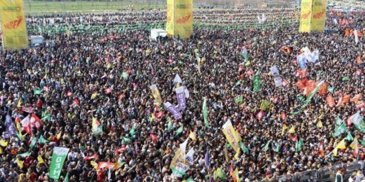 Diyarbakır’daki Newroz kutlamasında 204 gözaltı