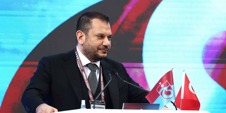 Trabzonspor Başkanı Ertuğrul Doğan’dan olaylı gece açıklaması: Yaşananlar seyircimizi tahrik etmiştir