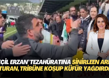 ‘Seçil Erzan’ tezahüratına sinirlenen Arda Turan, tribüne koşup küfür yağdırdı