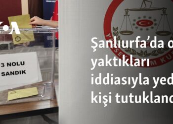 Şanlıurfa’da “oy yakılma” soruşturmasında yedi kişi tutuklandı