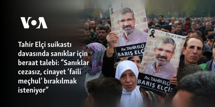 Tahir Elçi suikastı davasında sanıklar için beraat talebi: “Sanıklar cezasız, cinayet ‘faili meçhul’ bırakılmak isteniyor”