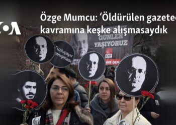 Özge Mumcu: “Öldürülen gazeteci kavramına keşke alışmasaydık”