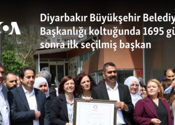 Diyarbakır Büyükşehir Belediye Başkanlığı koltuğunda 1695 gün sonra ilk seçilmiş başkan