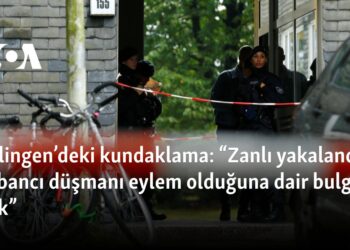 Solingen’deki kundaklama: “Zanlı yakalandı, yabancı düşmanı eylem olduğuna dair bulgu yok”