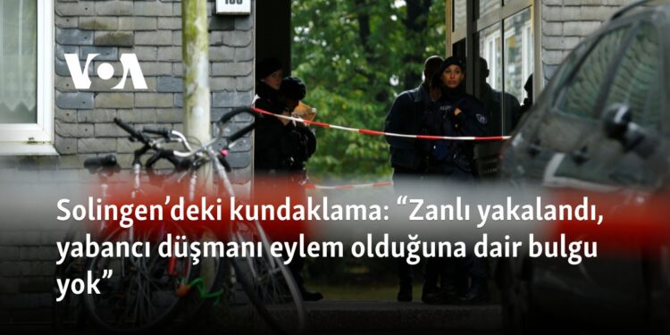 Solingen’deki kundaklama: “Zanlı yakalandı, yabancı düşmanı eylem olduğuna dair bulgu yok”