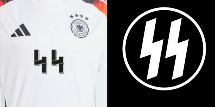 Adidas, Nazilerin SS sembolüne benzediği için Alman milli formasına ’44’ yazılmasını yasakladı
