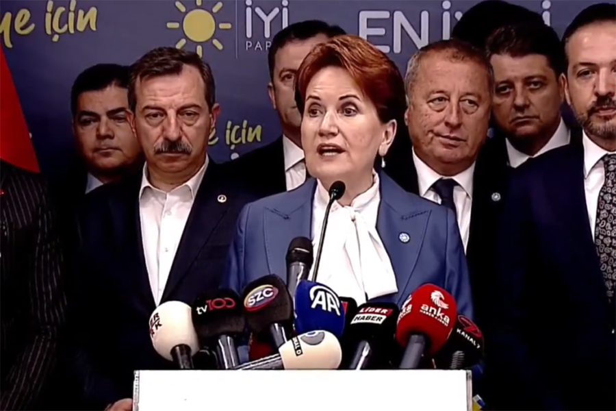 Akşener’den ilk açıklama: Milletimiz adaletsizliğe, ekonomi politikalarına ‘yeter’ dedi