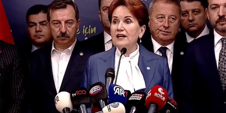 Akşener’den ilk açıklama: Milletimiz adaletsizliğe, ekonomi politikalarına ‘yeter’ dedi