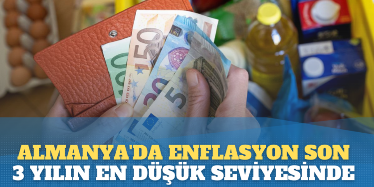 Almanya’da enflasyon son 3 yılın en düşük seviyesinde
