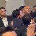 Bursa'daki mazbata töreninde, sözlerden çok yumruklar konuştu