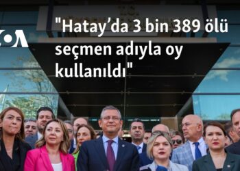 “Hatay’da 3 bin 389 ölü seçmen adıyla oy kullanıldı”