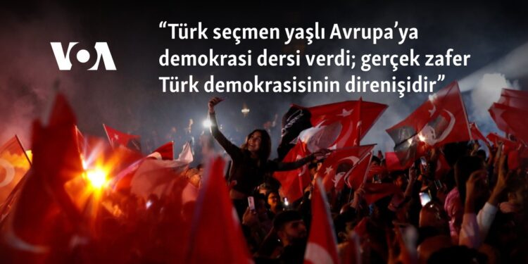 “Türk seçmen yaşlı Avrupa’ya demokrasi dersi verdi; gerçek zafer Türk demokrasisinin direnişidir”