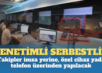 Denetimli Serbestlikte takip, karakolda imza yerine cihaz yada telefon üzerinden yapılacak