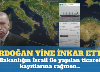 Erdoğan yine inkar etti: Bakanlığın İsrail ile yapılan ticaret kayıtlarına rağmen…