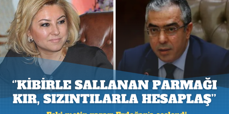 Eski metin yazarından Erdoğan’a: O parmağı kırmalı, sızıntılarla hesaplaşmalı