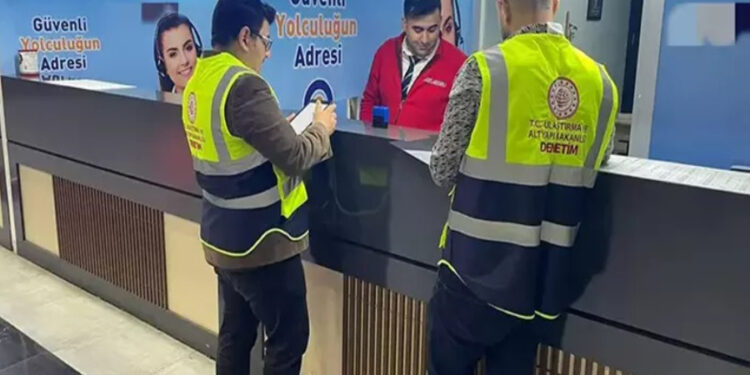 Fahiş fiyattan bilet satan otobüs firmalarına 5,3 milyon lira ceza