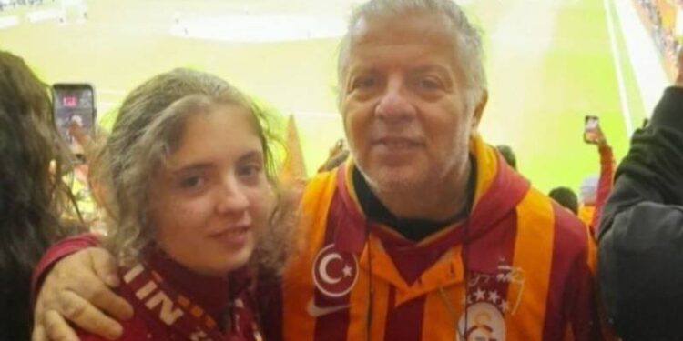 Galatasaray Uğur İris ve 14 yaşındaki kızı Nil İris'e saldıran Fenerbahçelilerin görüntüsü ortaya çıktı