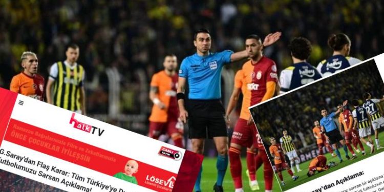 Halk TV, Galatasaray'ın yapmadığı açıklamayı haberleştirdi, tepkilerden sonra haberi apar topar sildi