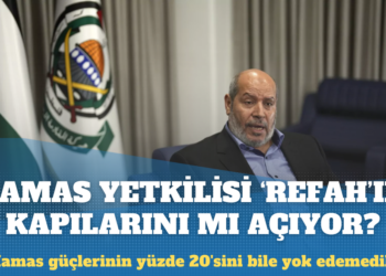 Hamas yetkilisi ‘Refah’ın kapılarını mı açıyor?