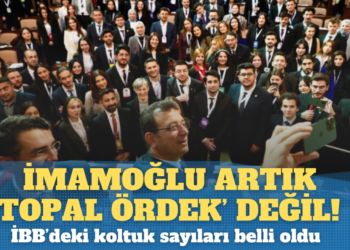 İmamoğlu artık ‘topal ördek’ değil!; İBB’deki koltuk sayıları belli oldu