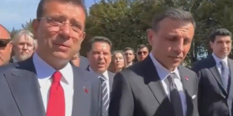 İmamoğlu’nun Anıtkabir’deki konuşması engellendi