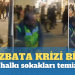 Mazbata krizi bitti, Van halkı sokakları temizledi