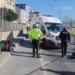 Motosiklet sürücüsü feci şekilde can verdi: Kafası duvar ile trafik uyarı levhası arasına sıkıştı