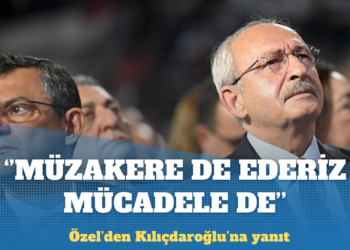 Özel’den Kılıçdaroğlu’na yanıt: Müzakere de ederiz, mücadele de