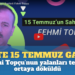 Sahte 15 temmuz Gazisi: Fehmi Topçu’nun yalanları tek tek ortaya döküldü