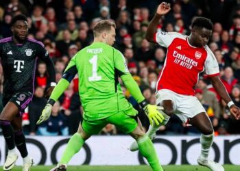 Şampiyonlar Ligi'nde çeyrek final | Arsenal-Bayern Münih maçı berabere bitti