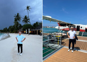 Seçimde hezimete uğradı, Maldivler’e tatile gitti