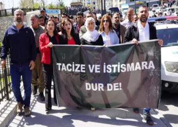 Şırnak’ta uzman çavuşun bir kadını taciz etmesi protesto edildi