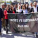 Şırnak’ta uzman çavuşun bir kadını taciz etmesi protesto edildi