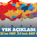 YSK açıkladı: 81 ilin 35’ini CHP, 24’ünü AKP kazandı