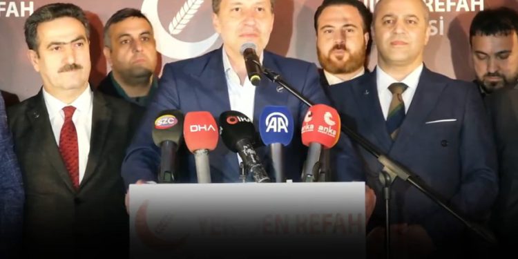 Yeniden Refah Partisi seçimi 3. sırada tamamladı