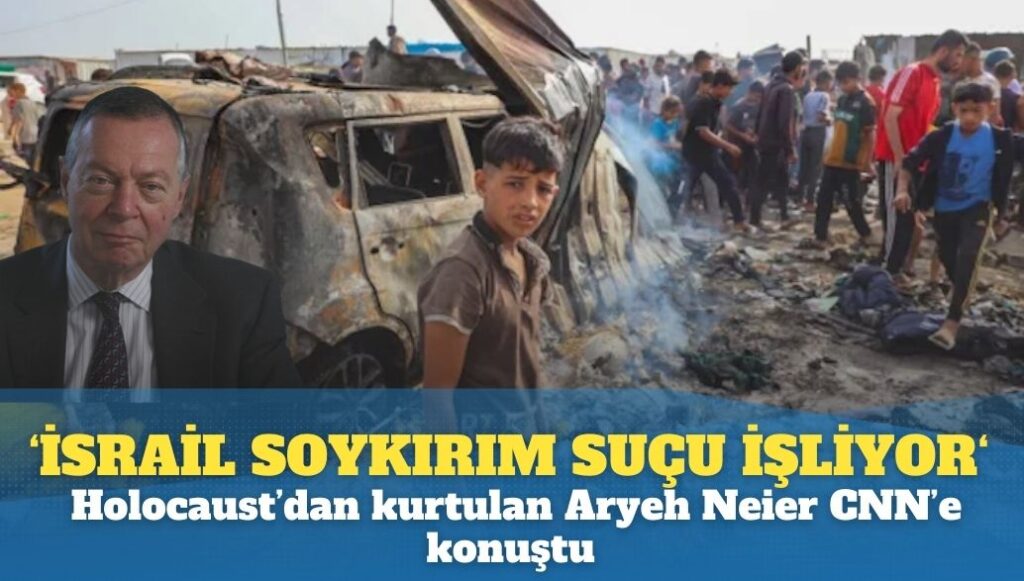 ‘İsrail soykırım suçu işliyor’; Holocaust’dan kurtulan Aryeh Neier CNN’e konuştu