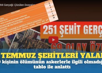 15 Temmuz şehitleri yalanları: 69 kişinin ölümünün askerlerle ilgili olmadığını tablo ile anlattı