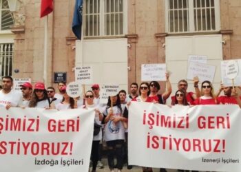 İzBB işçileri oturma eylemi başlattı